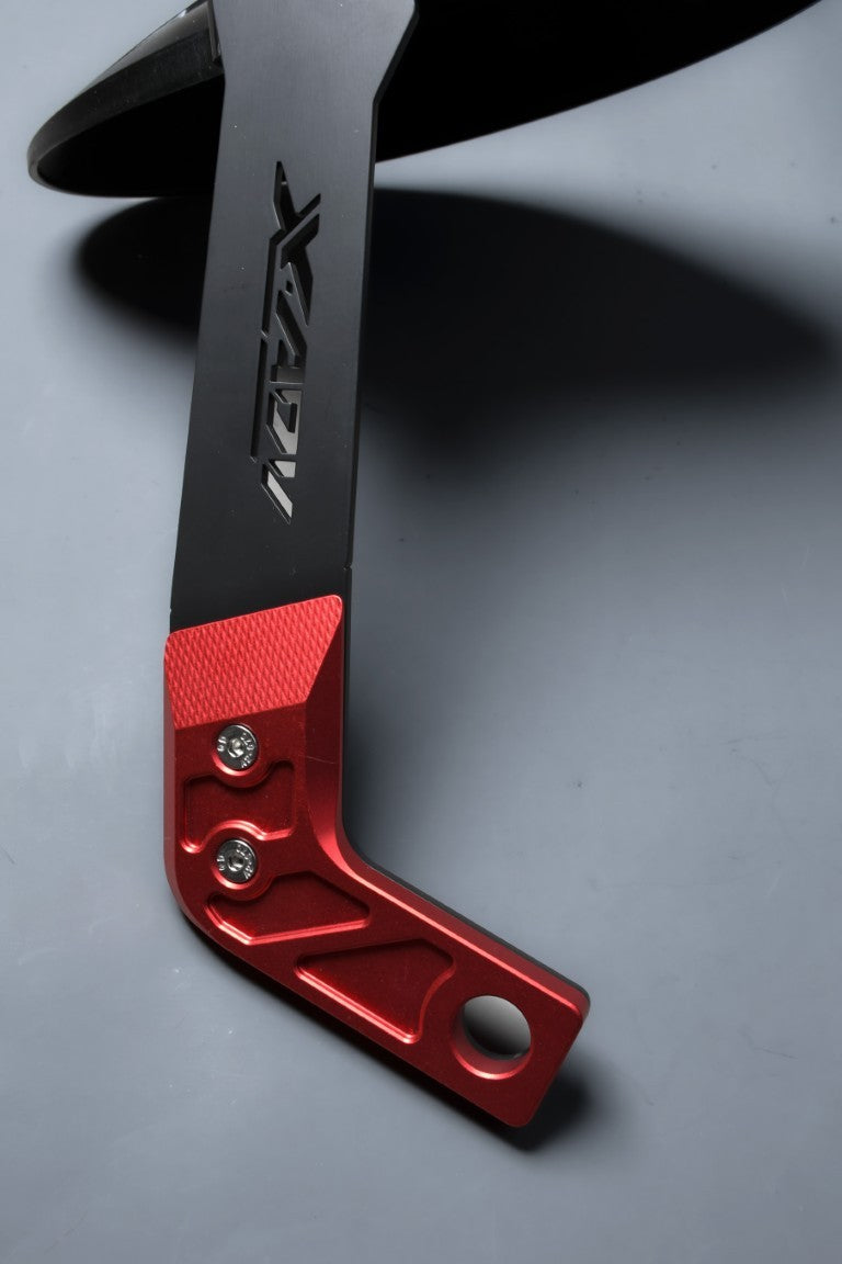 HONDA XADV 750 ACHTERSPATBORD ROOD spatbord kopen - achterspatlip